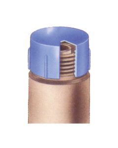 Polyethylene -08 JIC / -08 SAE (3/4-16) Protective Threaded Cap for Flared Fittings