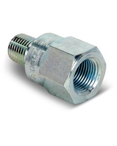 Enerpac | High Pressure Fitting, Adapter, 10,000 psi Maximum Operating Pressure, Connection from 3/8" NPT Female to 1/4" NPT Male | FZ1055