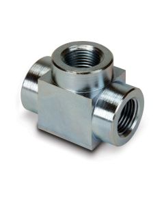 Enerpac | High Pressure Fitting, Tee, 10,000 psi Maximum Operating Pressure, Connection from 3/8" NPTF Female to 3/8" NPTF Female | FZ1612