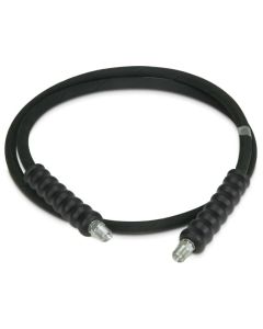 Enerpac | 6 ft., Heavy-duty Rubber High Pressure Hydraulic Hose, .25 in. Internal Diameter | H9206