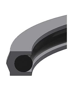 Style PSC Polyurethane Double-Acting Piston Seal, 4.00 Inch Bore Diameter, 3.63 Inch Groove Diameter, Inch Groove Width
