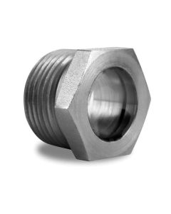 Sight Plug, Electroless Nickel Plated Steel Body, 3/4 NPT Thread