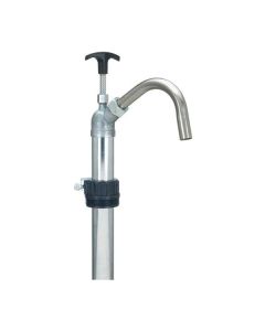 BARREL PUMP, LIFT ACTION W/CURVED SPOUT With Fixed Steel Spout