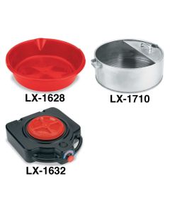 HD Silver 6 Gallon Galvanized Drain Pan