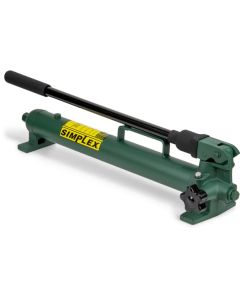 Simplex | Single Speed, Compact Steel Hydraulic Hand Pump, 0.20 in3 (3,2 cm3) Oil Flow per Stroke at 10,000 psi (700 bar), 40 in3 (650 cm3) Usable Oil | P41