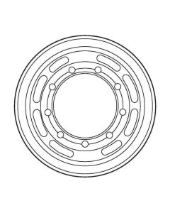 Valve Plate, CW Rotation, 2.48 in³, Model 72400