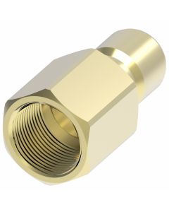Danfoss / Eaton Hansen and Gromelle B8T36 Plug Brass 1-11 1/2 IN NPTF Female 1 IN Body Size