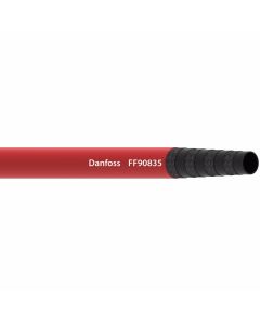 Danfoss / Eaton;Danfoss / Eaton;Hose SiliconeSaeJ20 Red;FF90835-09;Elbow 90° Hot;Working Pressure 40 PSI