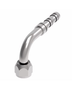 Danfoss / Eaton EZ Clip FJ5985-1216S 90° Female O-Ring Short Pilot Carbon Steel 1 IN Compatible Hose ID 1 1/16 - 14 IN Female