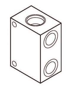 VICKERS-BODY ALUM 3/8 BSP1SB15/1SH25-3W
