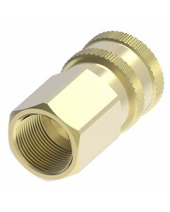 Cplng, ST SERIESFEMALE, BRASS