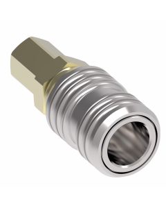 Cplng, 1000 SERIESFEMALE, BRASS