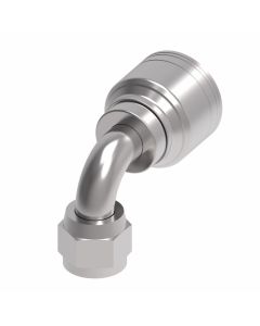 Hose End Perm SAE 37 90 Deg FEM Swivel
