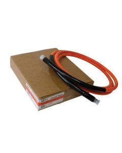 Non-Conductive Hydraulic Hose Assembly, 0.25 Inch ID Hose, 20 ft Foot Length, 3/8 NPTF Fittings, Plastic Guard, Up To 10000.00 PSI