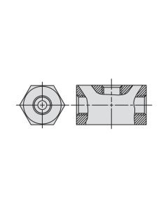10000 PSI Fitting, SPX POWER TEAM DOUBLE TEE ADAPTER 3 X 3/