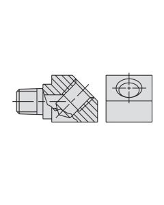 10000 PSI Fitting, SPX POWER TEAM 10.000 PSI ADAPTER 45ELBO