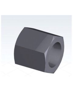 Stainless Steel Tube Fitting, 0.31 Inch Tube OD, Female JIC 37 deg Flare Nut