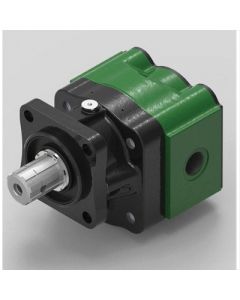 PG331 Series Cast Iron Gear Pump, 1.74 cu in/rev, 2/4-Bolt SAE B Mounting Flange, 13T Splined x 1.61 long SAE B Shaft, SAE -16 Side Inlet SAE -12 Side Outlet, CW Rotation
