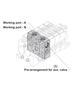 Port valve plug (PRA)/(PRB)