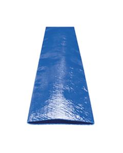 PVC Water Discharge Blue Layflat Hose, 3 in Inch ID, Up To 60.00 PSI