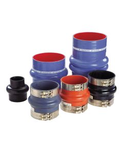 Wet Exhaust Hump Hose Bellows, Molded HT EPDM 250°F, 3.00 Inch ID, Single Hump, 5.25 Inch Long