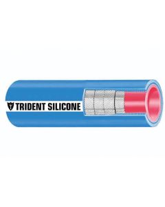 Blue Very Hi Temperature Silicone Rubber Wet Exhaust Hose, 8.00 Inch ID, Up To 20.00 PSI