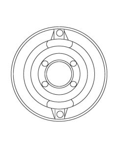 Pressure Plate Subassembly, Cover End