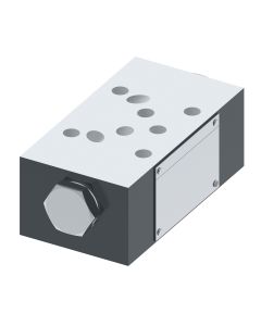 SystemStak Pilot-Operated Check Valve, NFPA-D05 Size, Dual Pilot-Operated Check, 15 PSI Cracking Pressure