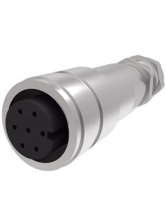 Vickers 7 PIN Electrical Connector W/Mating Half For Use KBF