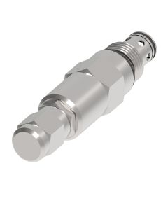 RV3-16 Series Direct-Acting Relief Cartridge Valve, 1200-3500 PSI Screw Adjustment