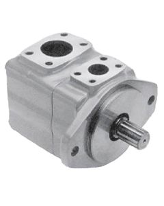 25VQ Series Vane Pump, 17 Ring Size, 13 Tooth SAE B Splined Shaft, Outlet Opposite Outlet, CW Rotation