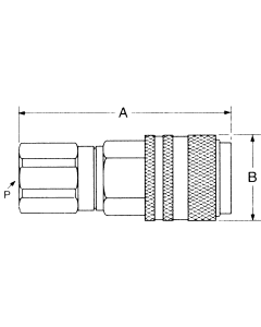 FD90 Series Fuel Check Couplings