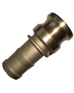 Brass Cam & Groove Adapters, Male Half, Hose Shank