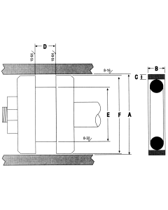 Style 1600 Glass-Filled PTFE Piston Seals