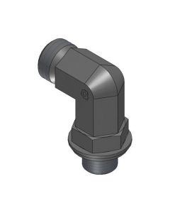 90* Din X Male Bspp Adj Elbow