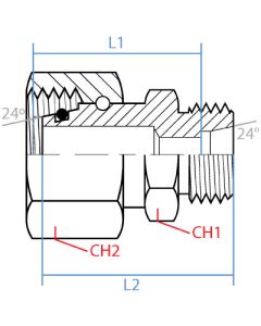 F Din X M Din Reducer