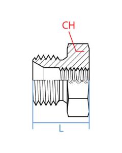 Male Bspp X Fem. Bspp Bushing