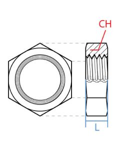 Bspp Bulkhead Locknut