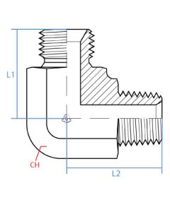 90* Male Bspp X Male Npt