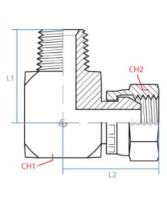 90* Male Npt X Female Bspp