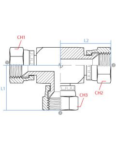 Female Jic Swivel Tee