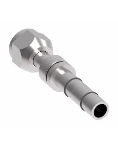 E-Z Clip Series Fitting, 7/8-14 Female O-Ring (Short Pilot), -12 Hose, Straight