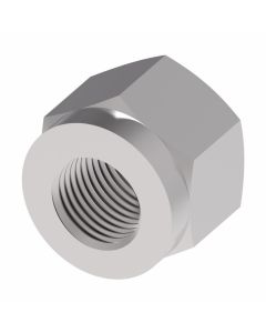 Brass Tube Fitting, 0.38 Inch Tube OD Inverted Flare Tube Nut