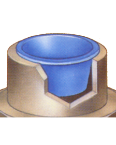 Polyethylene 1 NPT Tapered Protective Plug For Pipe Threads