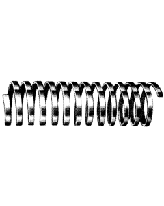 Stainless Steel Internal Support Coil, 1.19 Inch Coil OD