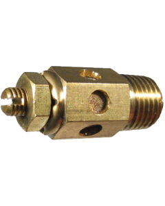 Adjustable Speed Control, 1/4 NPT, 2.19 Inch Long