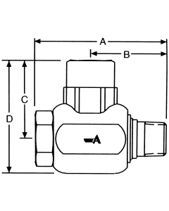 FS65 Series Standard Duty Balanced Pressure Swivel Joints, Female Pipe Casing To Male Pipe Sleeve