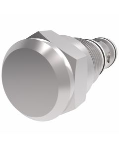 DPS2-20 Series Differential Pressure Sense Cartridge Valve, Poppet, bi-directional, pilot to close, 2:1 ratio, N/C, 80.00 Differential Pressure Setting
