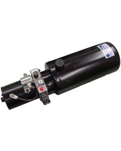 GC8000 Series Remote Control DC Power Unit, 12VDC Single Terminal Std Duty Motor, .250" Gear Pump, 3 Quarts Reservoir