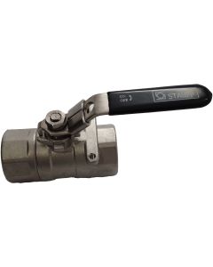 2BVM Series Stainless Steel Hex Body Ball Valves, Up To 2000 PSI